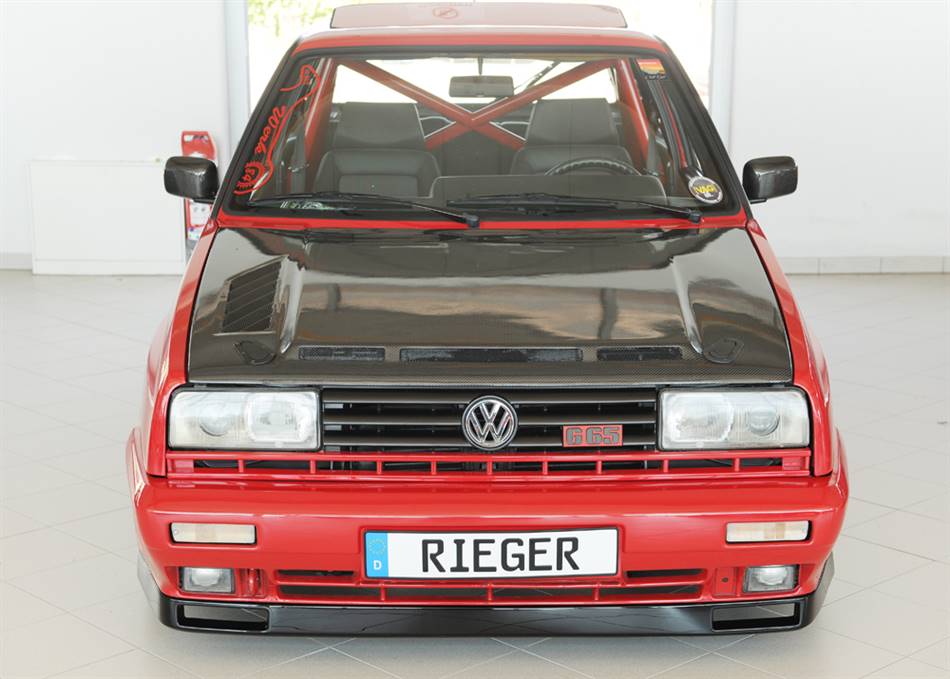 Sottoparaurti ant Rieger Golf 2 Rally nero lucido