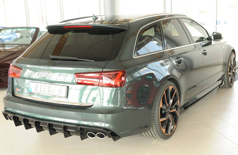 Diffusore Rieger A6 S-Line dal'14 per terminali duplex 4x90+gancio