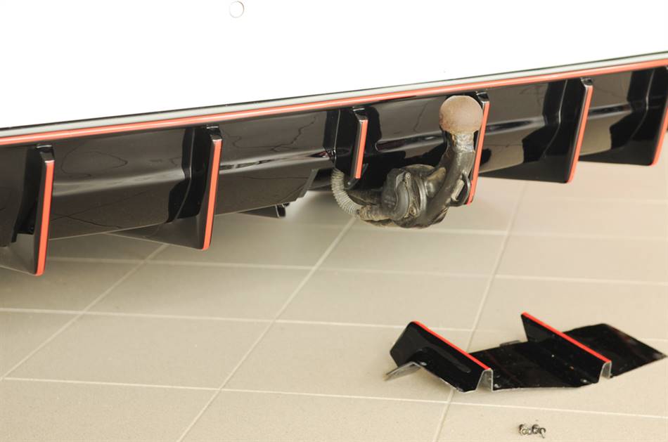 Diffusore Rieger A6 S-Line dal'14 per terminali duplex 4x90+gancio