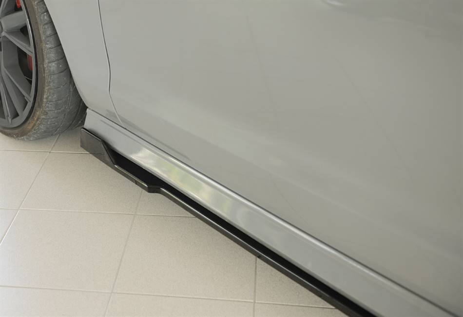 Lama sottoporta Rieger SX per sottop.orig. A6 dal'14 S-line/S6 nero