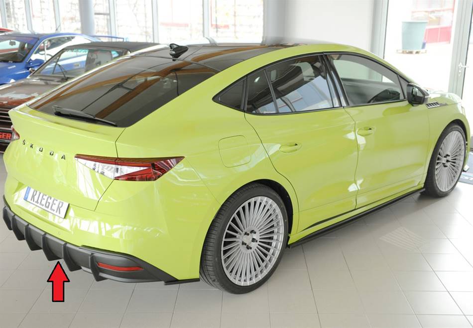 Diffusore Rieger Enyac Standard/Sportsline/RS senza gancio ABS grezz