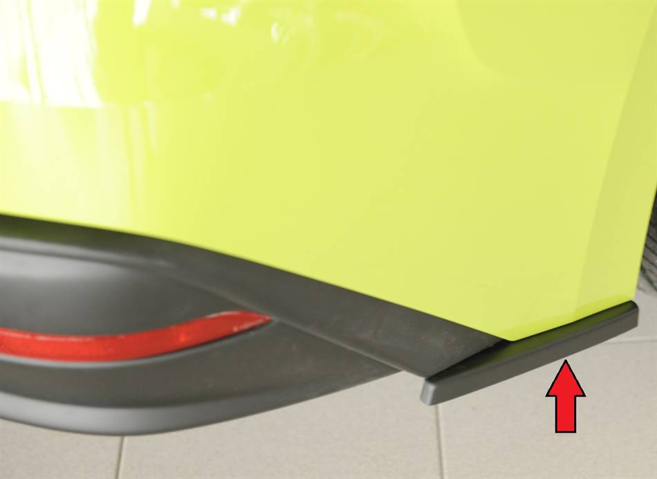 Deflettore lat DX per diffusore Rieger Enyac ABS grezzo