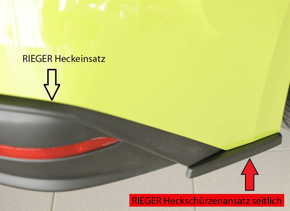 Deflettore lat DX per diffusore Rieger Enyac ABS grezzo