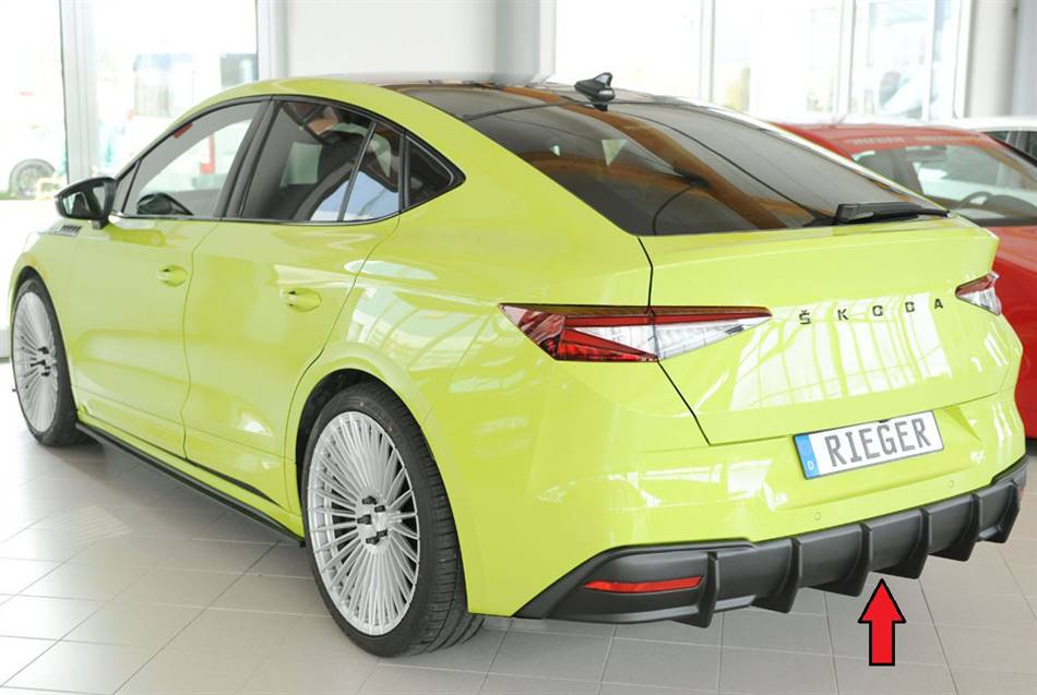 Diffusore Rieger Enyac Standard/Sportsline/RS senza gancio nero luci