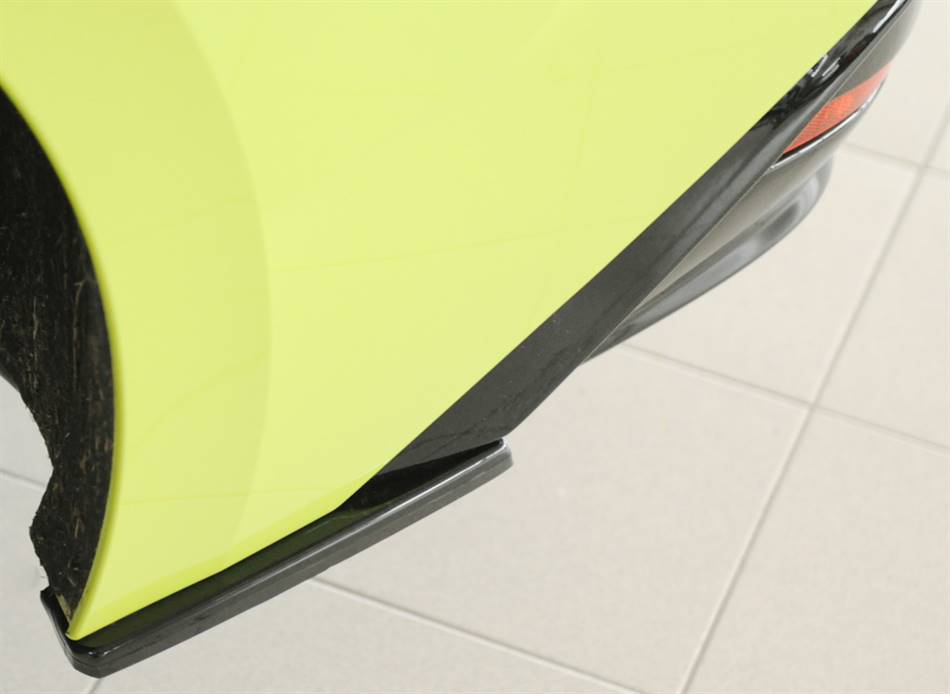 Deflettore lat SX per diffusore Rieger Enyac nero lucido