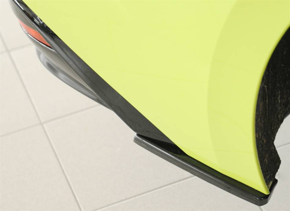 Deflettore lat DX per diffusore Rieger Enyac nero lucido