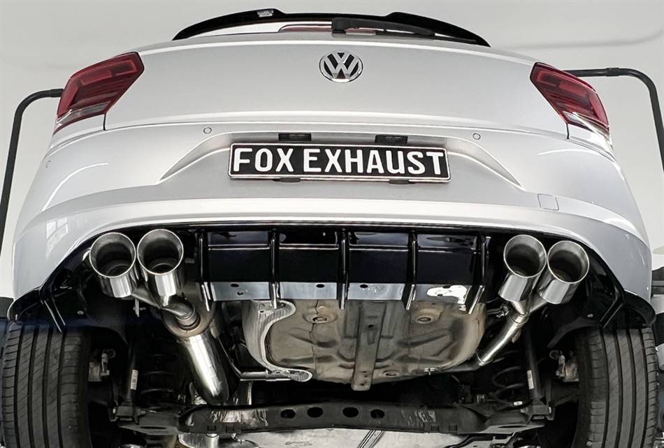 Marmitta sportiva Polo GTI AW dal 2017+dal 2021 term 4x100 duplex