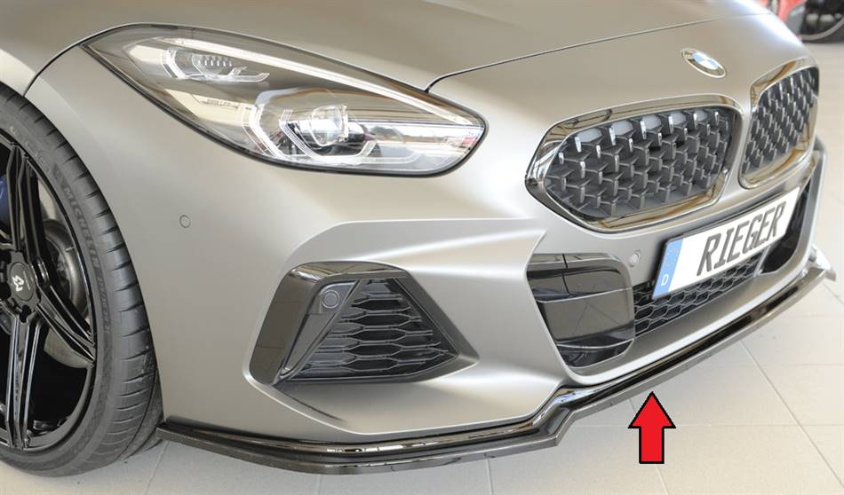 Lama anteriore per Paraurti orig. Z4 G4Z/G29 M-Technik nero lucido