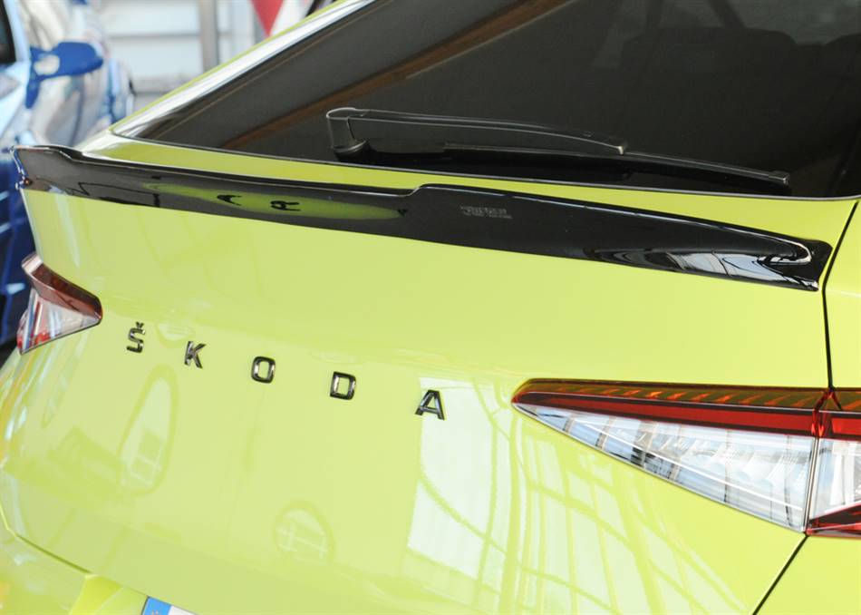 Spoilerino baule Rieger solo Enyac Coupe nero lucido