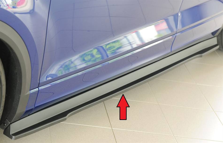 Lama sottoporta SX Rieger per sottoporta orig. T-Roc incl Facelift