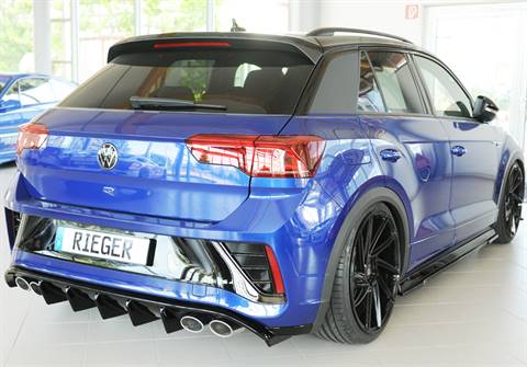 Diffusore Rieger T-Roc R R-line dal '22 per 4 terminali 4x107 nero