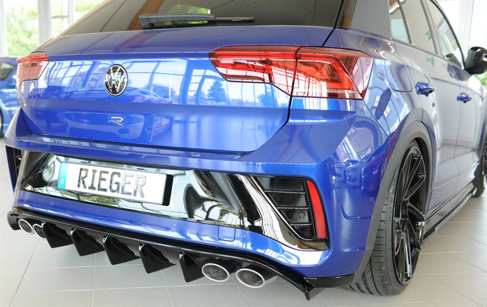 Diffusore Rieger T-Roc R R-line dal '22 per 4 terminali 4x107 nero