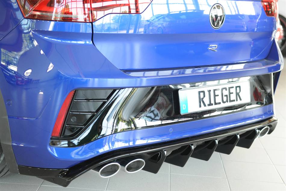 Diffusore Rieger T-Roc R R-line dal '22 per 4 terminali 4x107 nero