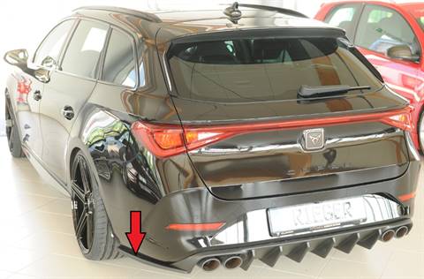 Aggiunta laterale SX per diffusore Rieger Cupra+Leon ST Sportst.ABS