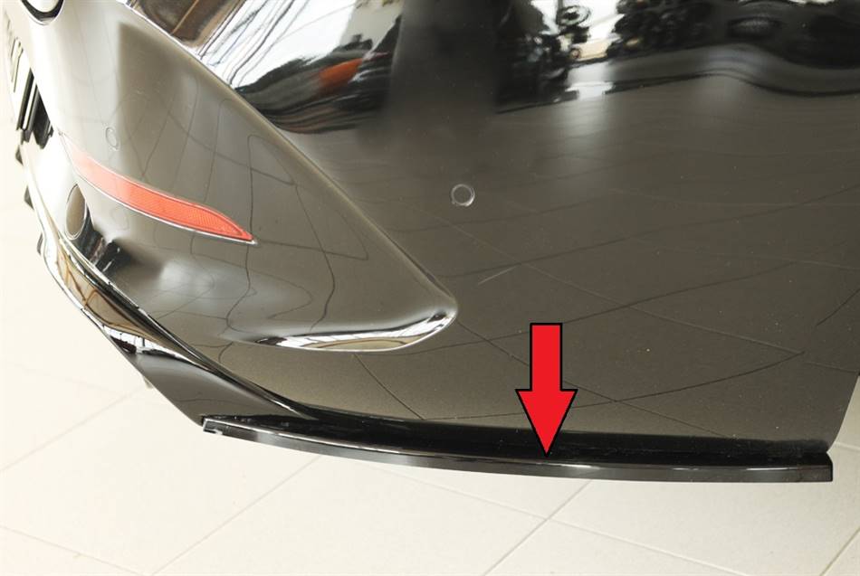 Aggiunta laterale DX per diffusore Rieger Cupra+Leon ST+Sportst.nero