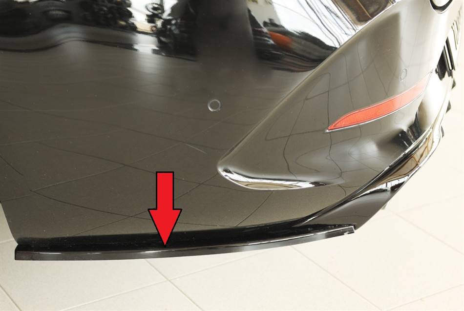 Aggiunta laterale SX per diffusore Rieger Cupra+Leon ST+Sportst.nero