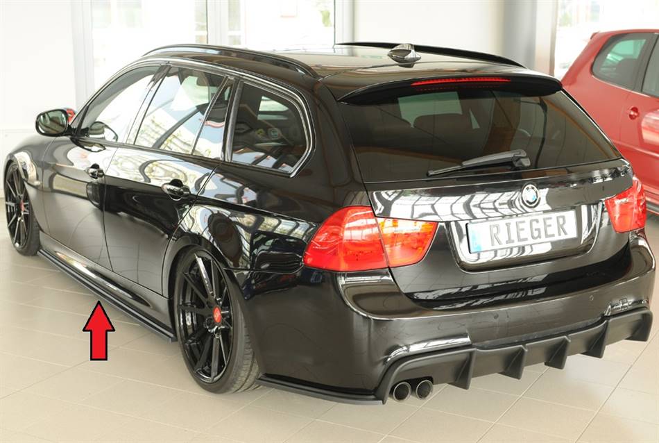 Lama laterale SX Rieger per sottoporta orig. E90/91 M-Style tutte