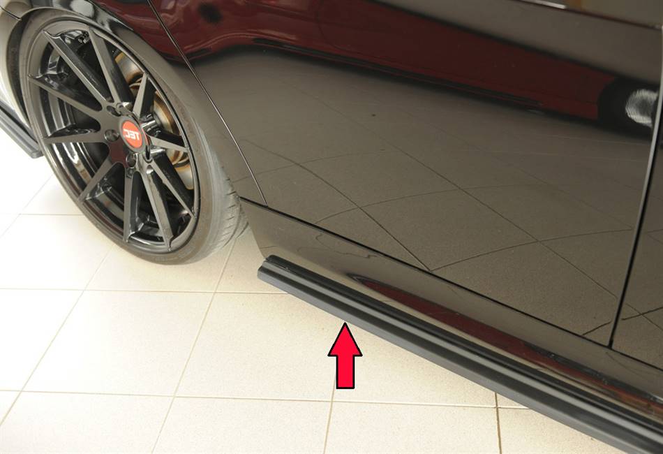 Lama laterale DX Rieger per sottoporta orig. E90/91 M-Style tutte