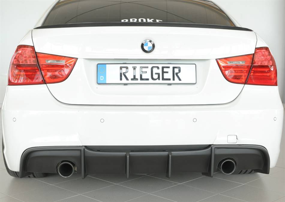 Diffusore Rieger per E90/91 M-Style incl.facelift term.duplex 1x80