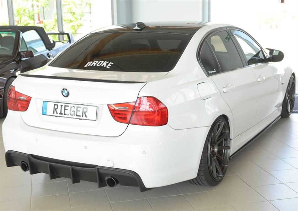 Diffusore Rieger per E90/91 M-Style incl.facelift term.duplex 1x80