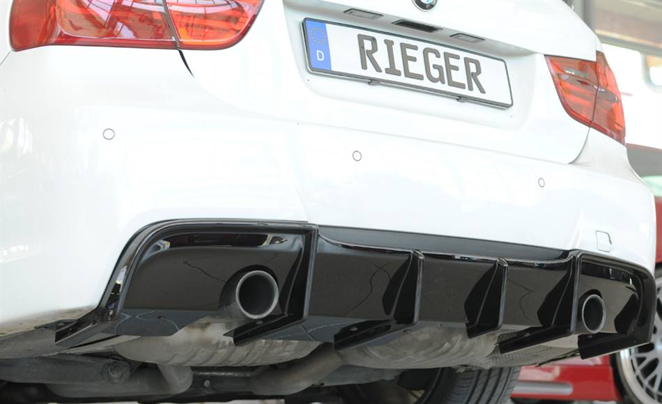 Diffusore Rieger per E90/91 M-Style incl.facelift term duplex 1x80