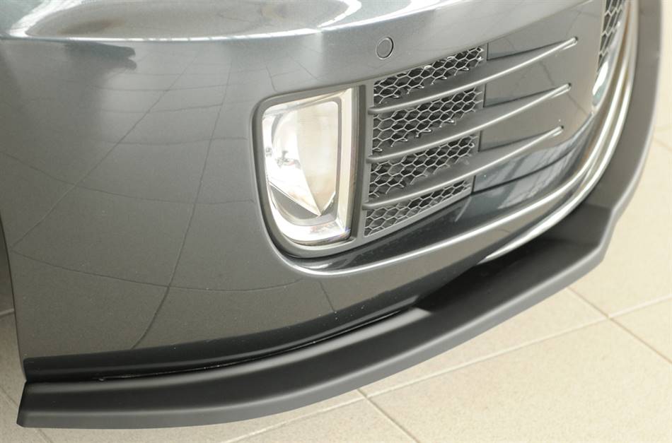 Lama anteriore Rieger Golf 6 GTI/GTD per paraurti orig. ABS grezzo