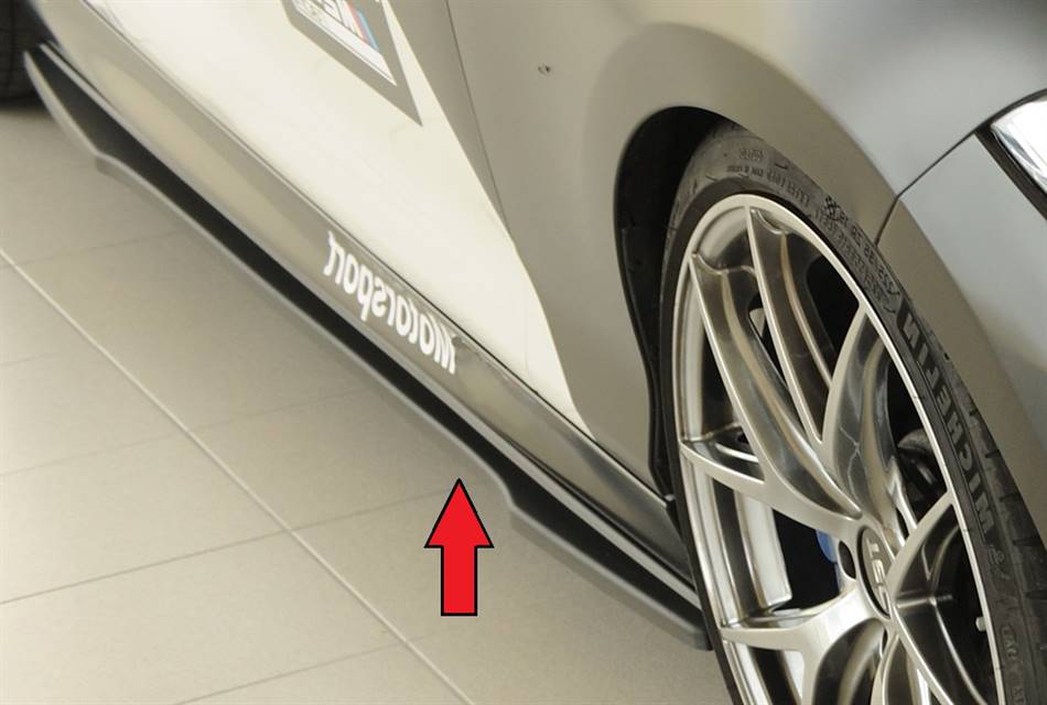 Lama sottoporta dx Rieger BMW F22/23 per sottoporta orig.M-Style