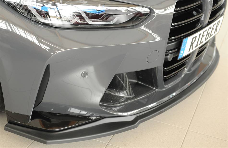 Lama ant. Rieger M3 (G80/G81) M4 (G82/G83) per paraurti orig. ABS