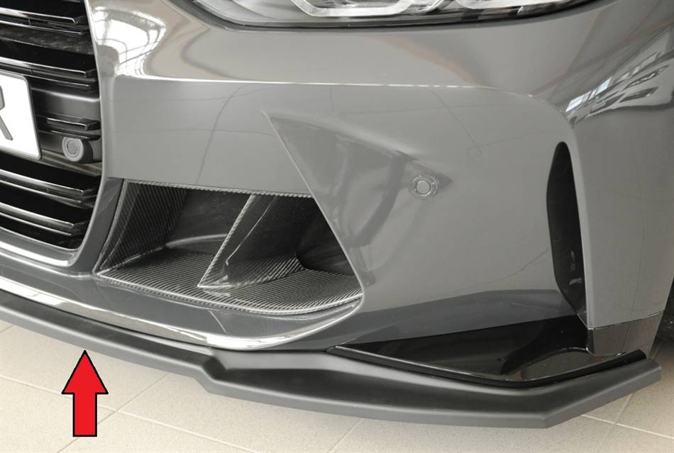 Lama ant. Rieger M3 (G80/G81) M4 (G82/G83) per paraurti orig. ABS