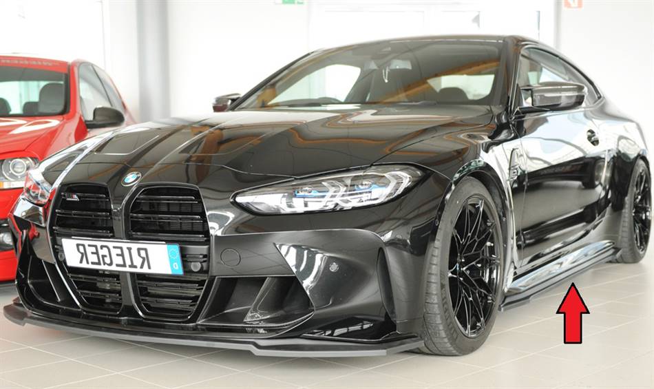 Lama sottoporta SX Rieger M4 anche CSL per sottoporta orig ABS
