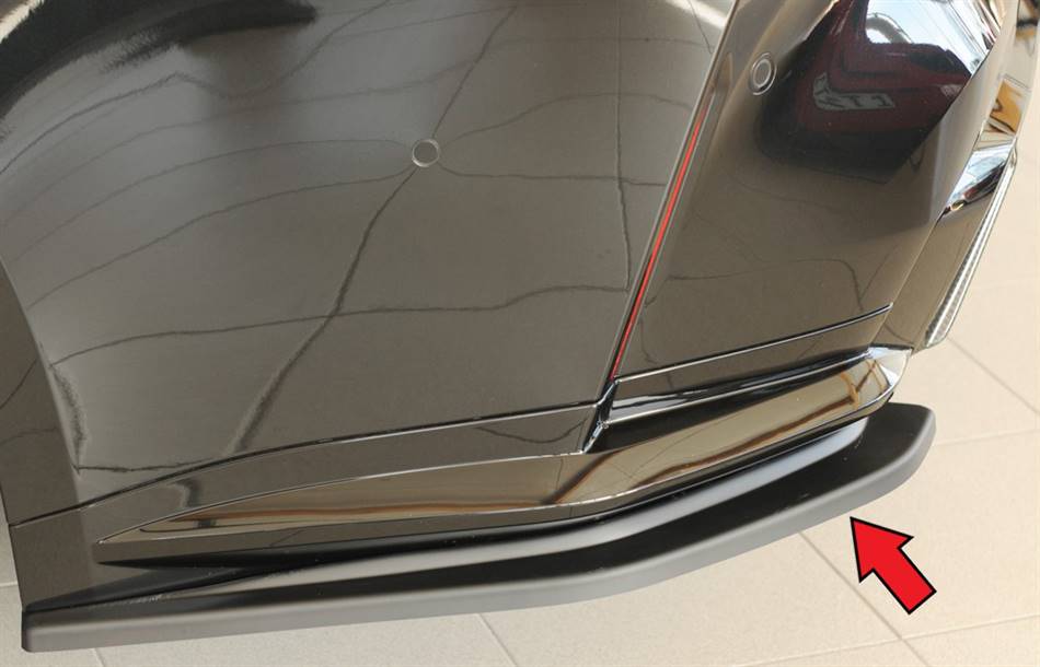 Flap post laterale SX Rieger M4 per diffusore originale ABS grezzo