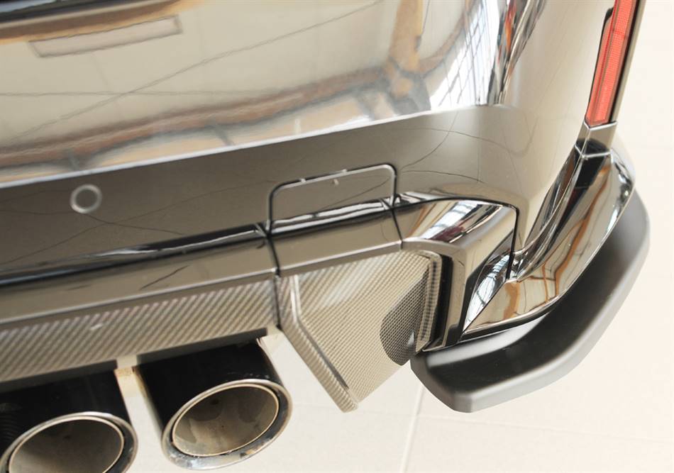 Flap post laterale DX Rieger M4 per diffusore originale ABS grezzo