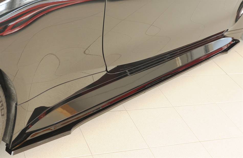 Lama sottoporta DX Rieger M4 anche CSL per sottoporta orig nero luci