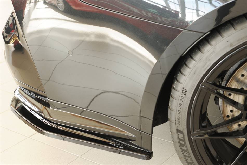 Flap post laterale DX Rieger M4 per diffusore originale nero lucido