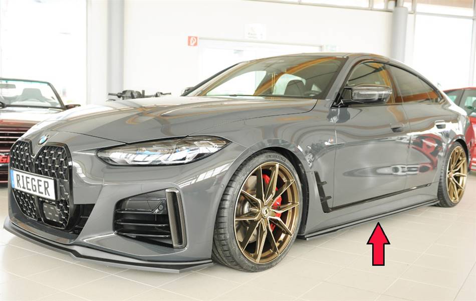 Lama sottoporta SX org M Tecnik BMW i4/ G26/G4C Gran Coupe dal'20