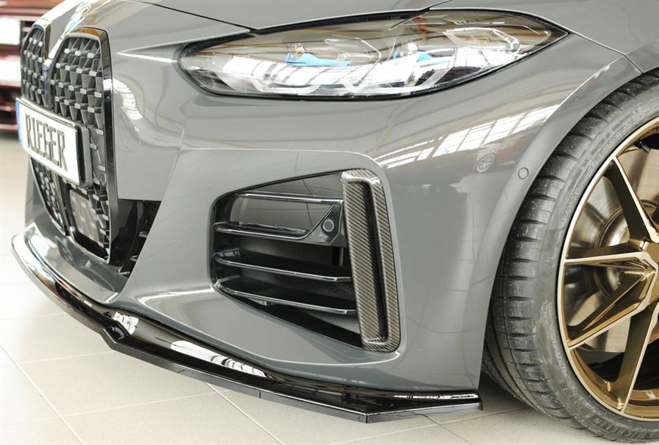 Lama ant per sottoparaurti M-Tecnik BMW i4/i4M G26/G4C Gr.Coupe nero