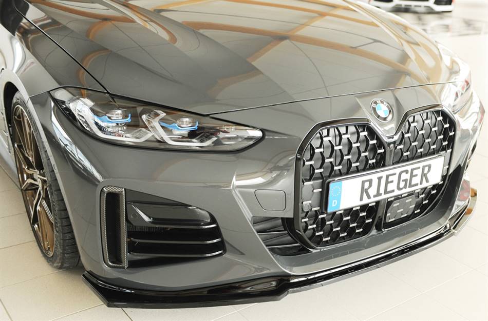 Lama ant per sottoparaurti M-Tecnik BMW i4/i4M G26/G4C Gr.Coupe nero