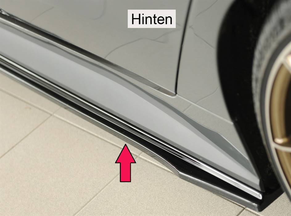 Lama sottoporta SX org M Tecnik BMW i4 G26/G4C Gran Coupe dal'20nero