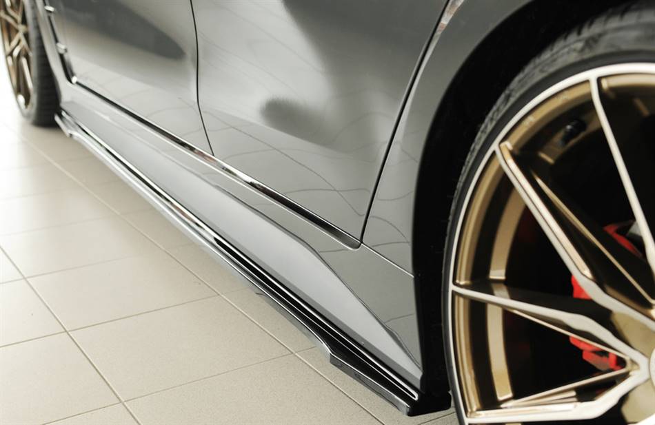 Lama sottoporta SX org M Tecnik BMW i4 G26/G4C Gran Coupe dal'20nero