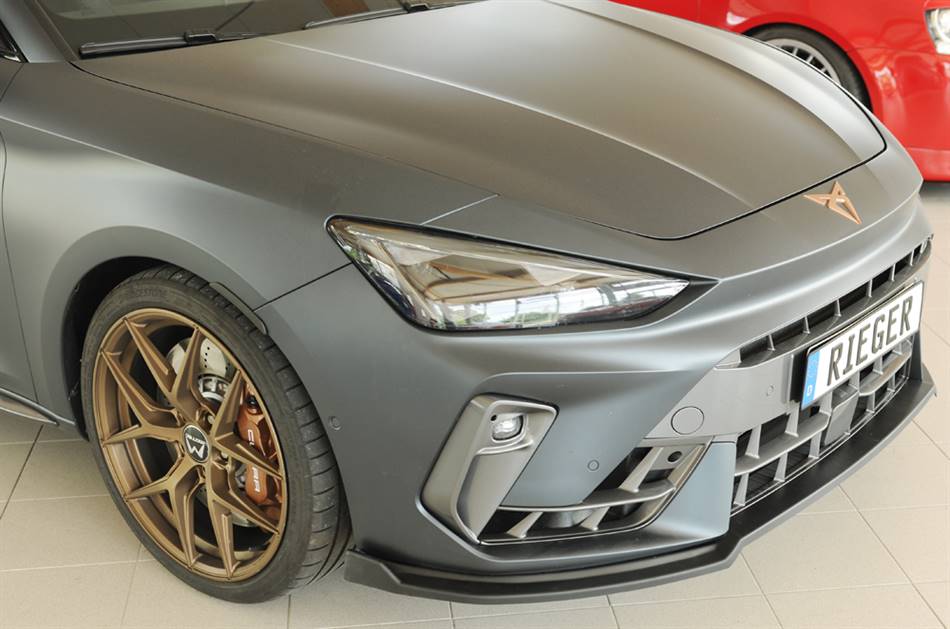 Lama Rieger ant Leon KL dal'24 per paraurti orig.Cupra ABS grezzo