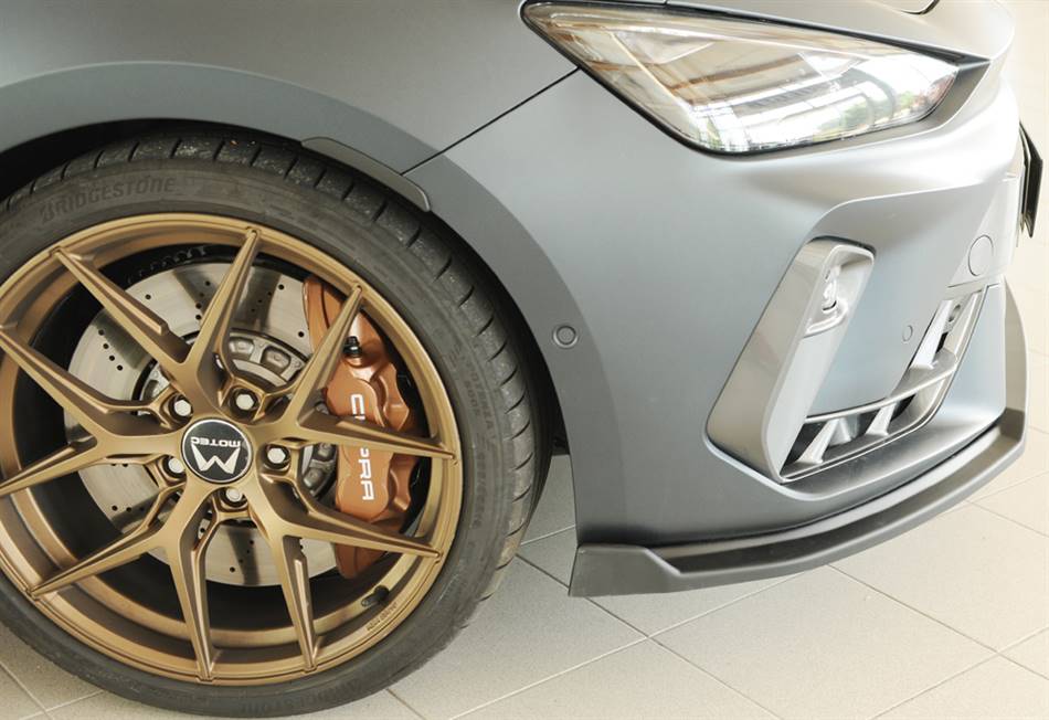 Lama Rieger ant Leon KL dal'24 per paraurti orig.Cupra ABS grezzo