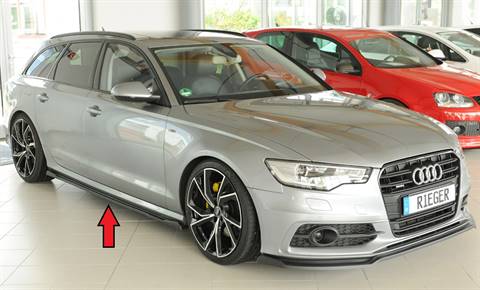 Lama sottoporta Rieger DX per sottop.orig. A6 fino '14 S-line/S6 ABS