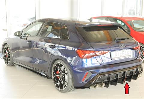 Diffusore Rieger A3 GY berl./SPB S-Line dal 2024 term.duplex S3 look