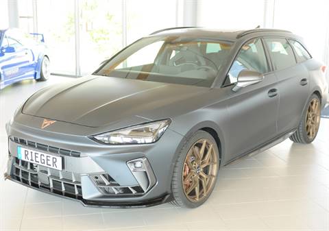 Lama Rieger ant Leon KL dal'24 per paraurti orig. escluso Cupra nero