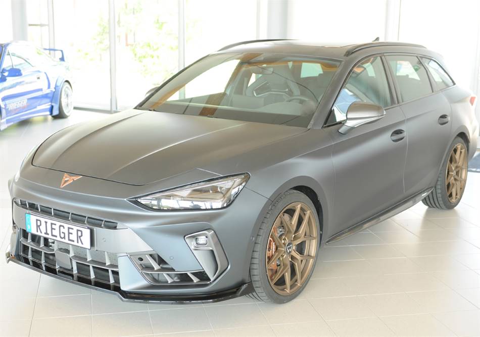 Lama Rieger ant Leon KL dal'24 per paraurti orig. escluso Cupra nero