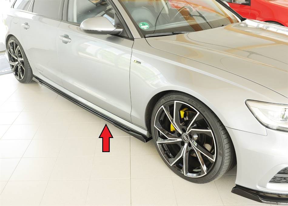 Lama sottoporta Rieger DX per sottop.orig. A6 fino'14 S-line/S6 nero