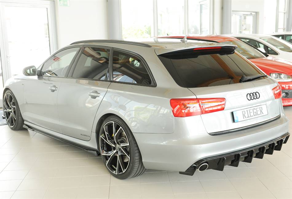 Diffusore Rieger A6 S-Line fino'14 per terminali orig.dupex nero luc