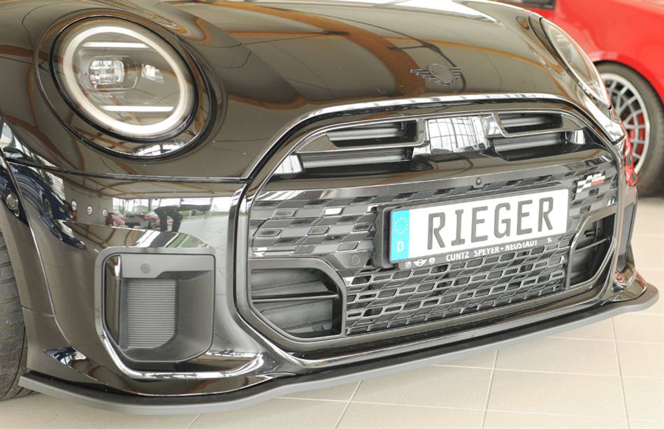 Lama sottoparaurti ant Rieger per John Cooper Works Trim ABS