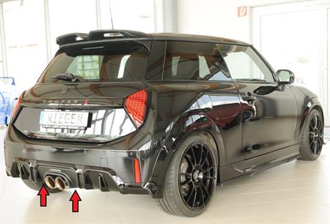 Inserto centrale MLTK Cooper FM6 per terminali centrali ABS grezzo