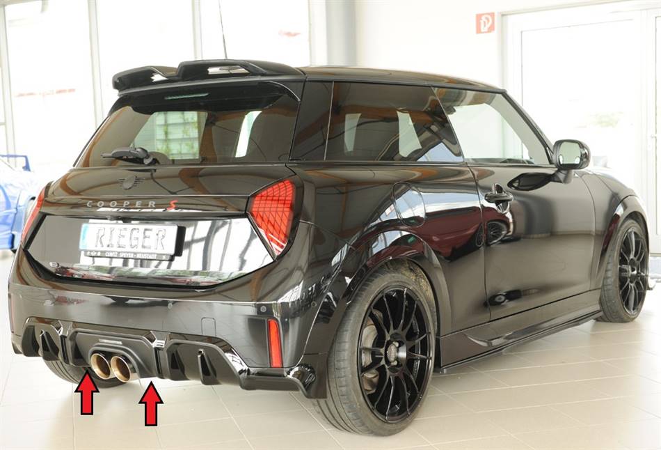 Inserto centrale MLTK Cooper FM6 per terminali centrali ABS grezzo